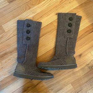 UGG | Women’s Gray Knitted Boots